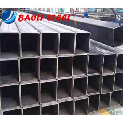 Black square steel pipe/Rectangular steel pipe;hollow rectangular steel pipe