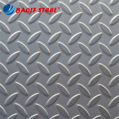 Hot dipped galvanized steel checkered plate