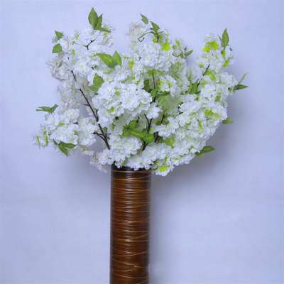 Hotel Room Sakura Artificial Flower Vine Decoration Table Centerpiece Silk Oriental Cherry Blossom Tree